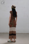 mame kurogouchi two-piece floral knitted skirt MM22SS KN045